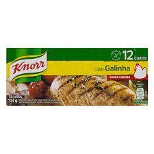 KNORR CALDO GALINHA 12 CUBOS 114 G