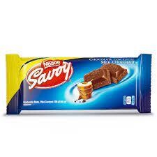 NESTLE SAVOY CHOCOLATE LECHE 123 GR