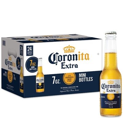CORONA CERVEZA 12 OZ - LNGNCK BOT 24 PCK