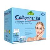 ALFA COLLAGEN KIT HAIR,SKIN,NAIL + CREAM 4 OZ