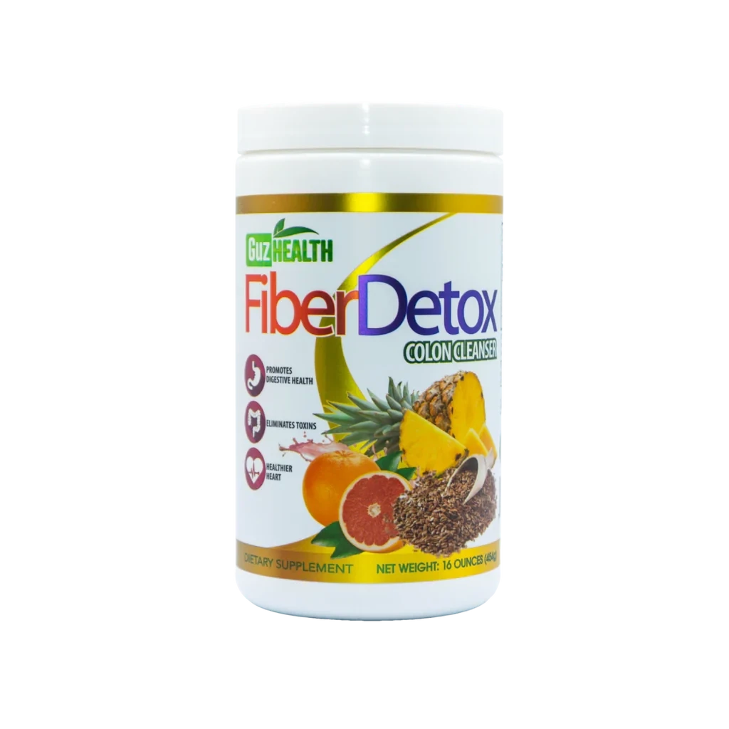 GUZ HEALTH FIBER DETOX COLON CLEANSER 16 OZ