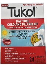 TUKOL SOFGEL DAYTIME CAP 24 CT