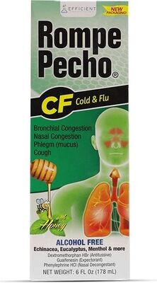 ROMPE PECHO CF VERDE EXPECTORANTE 6 OZ