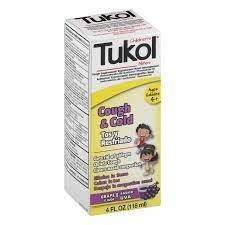 TUKOL A+ CHILDREN COUGH JARABE 4 OZ
