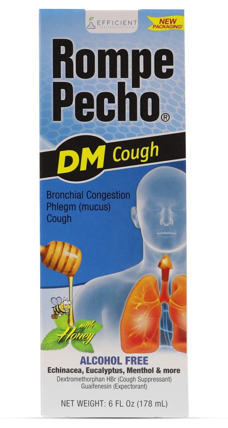 ROMPE PECHO DM AZUL JARABE 6 OZ
