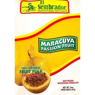 EL SEMBRADOR PULP MARACUJA PARCHITA 14 OZ