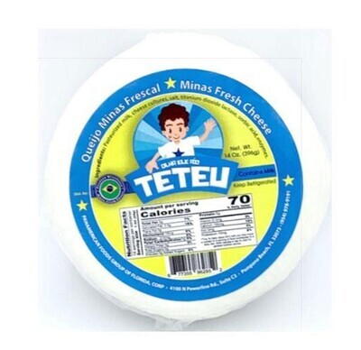 TETEU QUEIJO MINAS FRESCAL PEQUENO 14 OZ