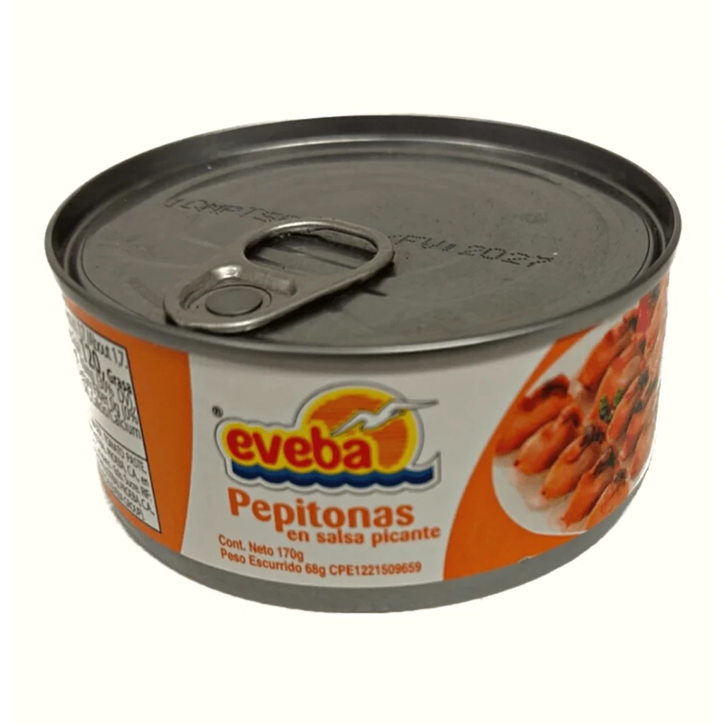 EVEBA PEPITONAS EN SALSA PICANTE 140 GR
