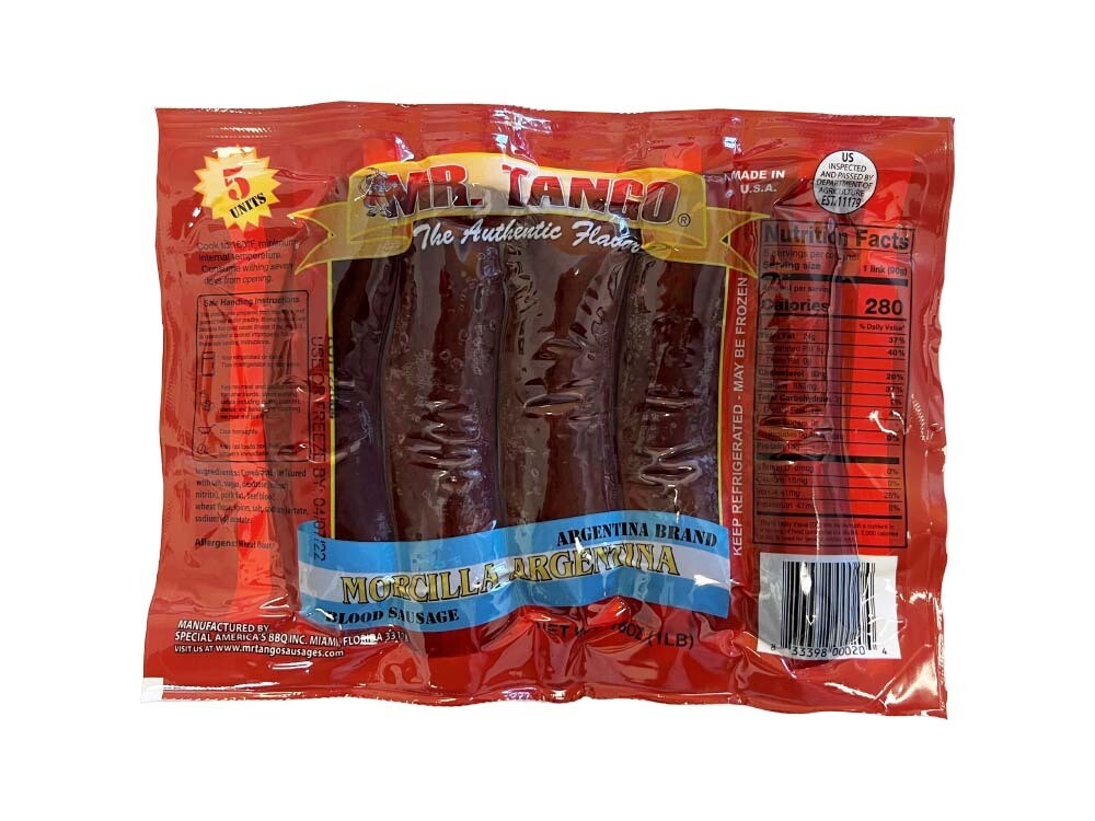 MR TANGO MORCILLA ARGENTINA 16 OZ