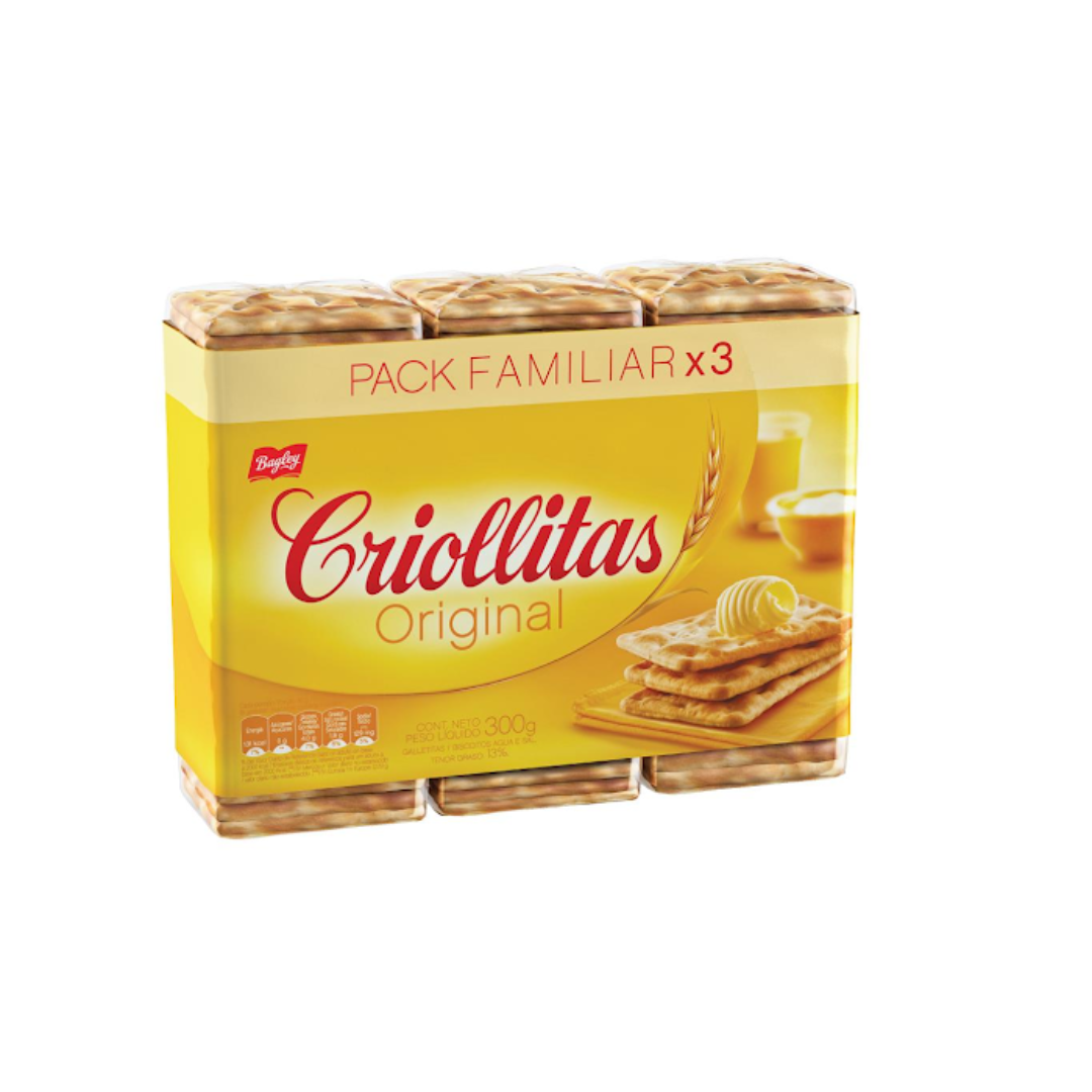 BAGLEY CRIOLLITAS X 3 100 GR