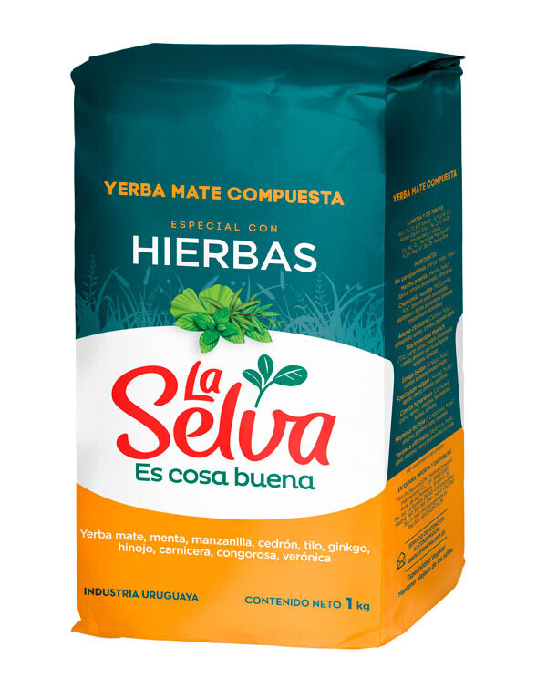 LA SELVA YERBA MATE ESPECIAL C HIERBAS 1 KG