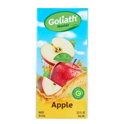 GOLIATH APPLE NECTAR 32 OZ