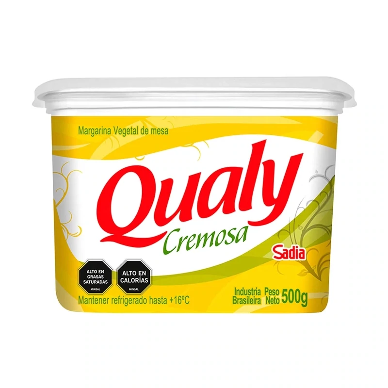 QUALY MARGARINA CREMOSA 500 GR