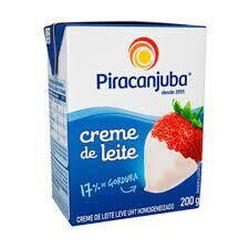 PIRACANJUBA CREME DE LEITE TETRA PACK 200 GR