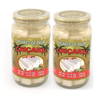 CAICARAI HEARTS OF PALM VIDRO 350 GR-12.50 OZ