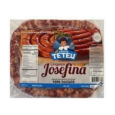 TETEU JOSEFINA LINGUICA MILD SPICY PORK 1 LB
