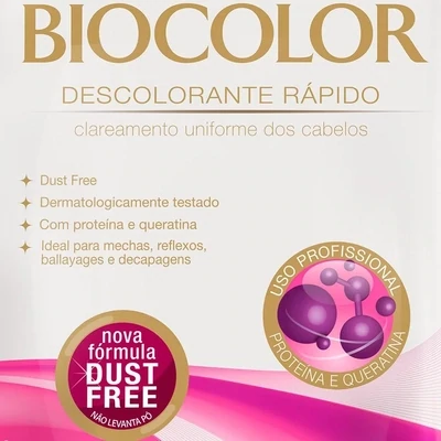 BIOCOLOR DESCOLORANTE C/QUERATINA 50 GR