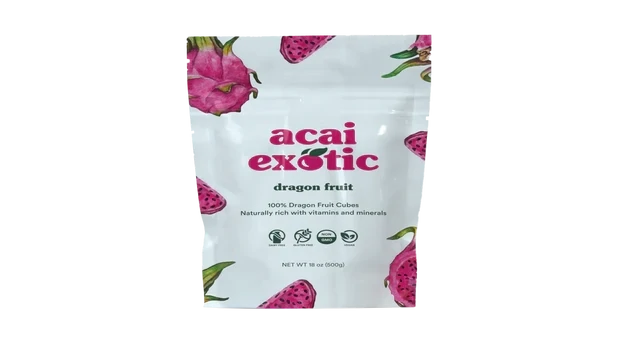 ACAI EXOTIC DICED DRAGON FRUIT 500 GR