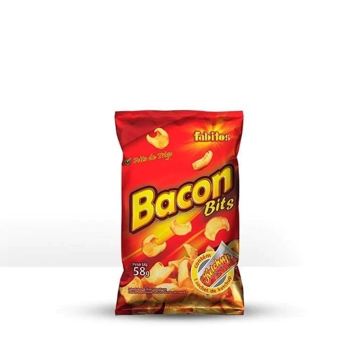FABITOS SALGADINHO PELET BACON BITS 58 GR