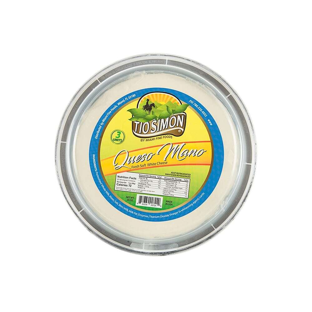 TIO SOL QUESO DE MANO 20 OZ
