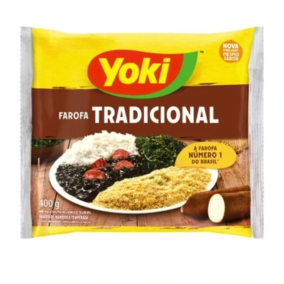 YOKI FAROFA PRONTA TEMPERADA 400 GR