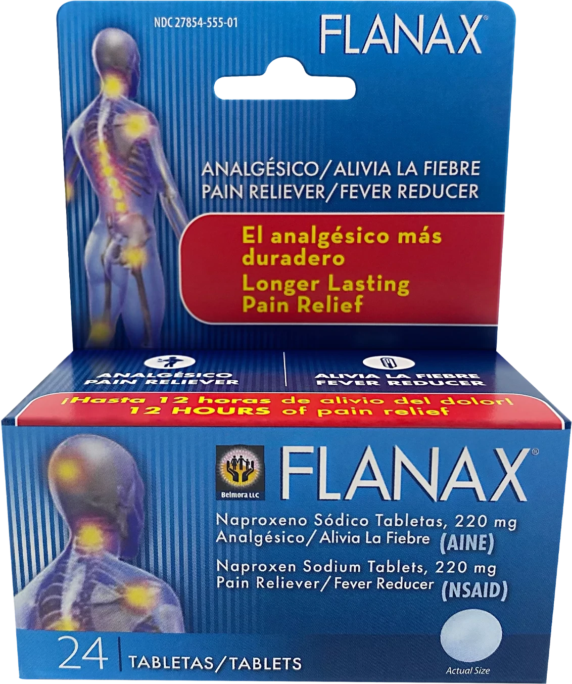 FLANAX PAIN RELIEF 24 CAPS