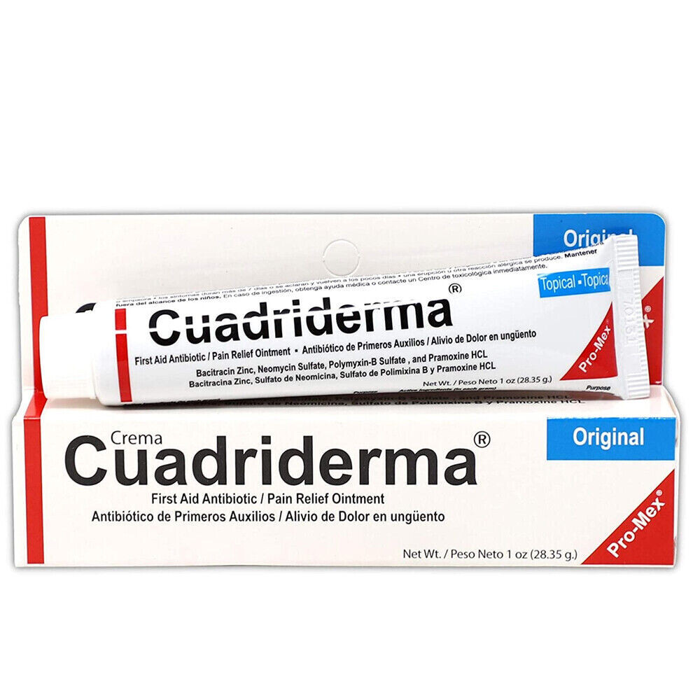 CUADRIDERMA CREMA ANTIBIOTICA 1 OZ