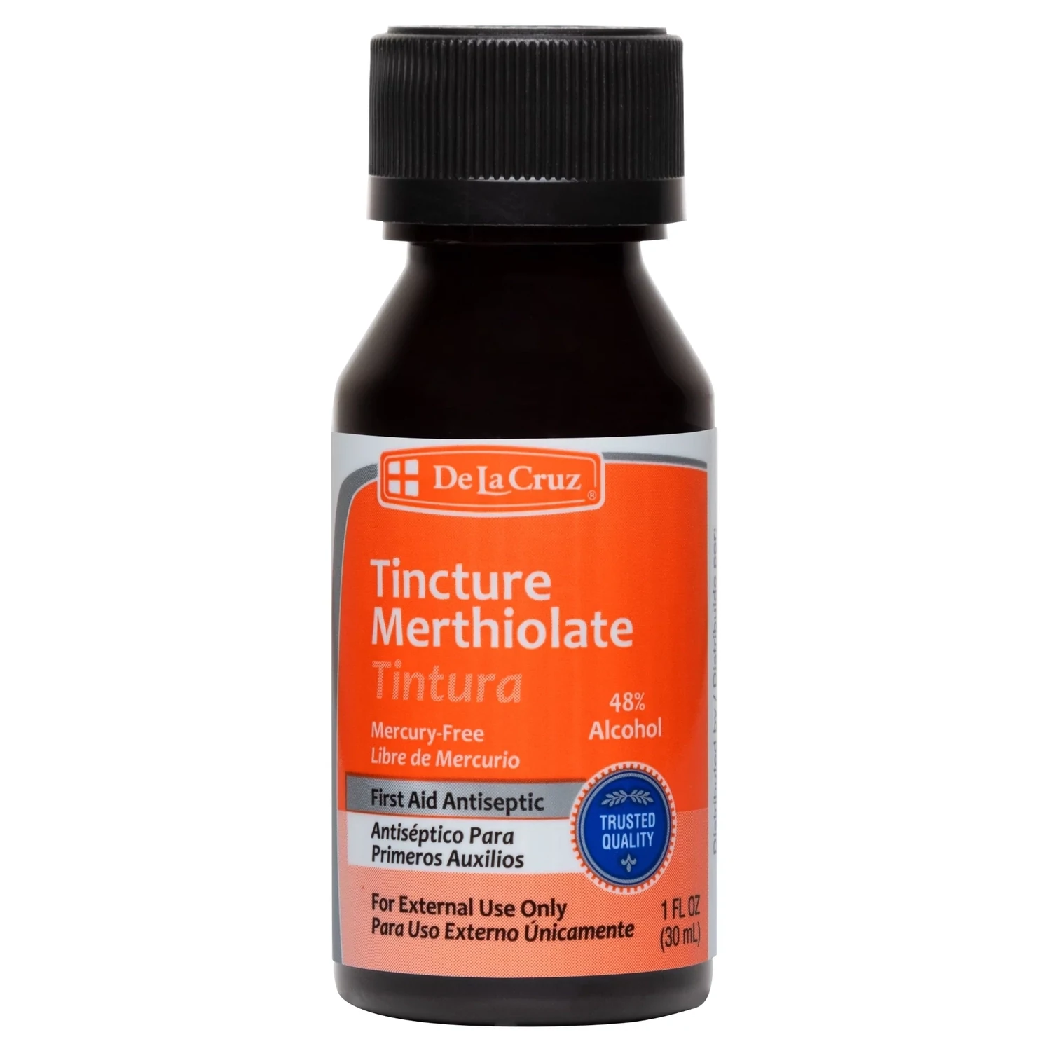 DE LA CRUZ TINCTURE MERTHIOLATE 1 OZ