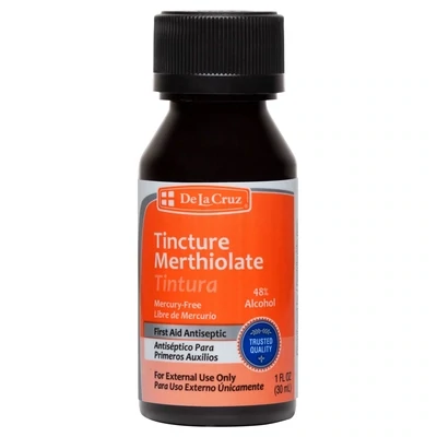 DE LA CRUZ TINCTURE MERTHIOLATE 1 OZ