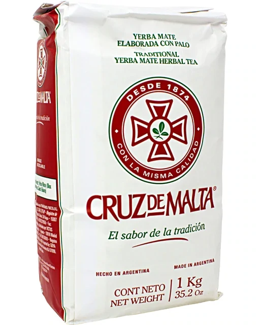 CRUZ DE MALTA YERBA MATE 35.27 OZ - 1 KG