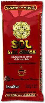 SOL DEL CUSCO CHOCOLATE INCA 90 G-3.2 OZ