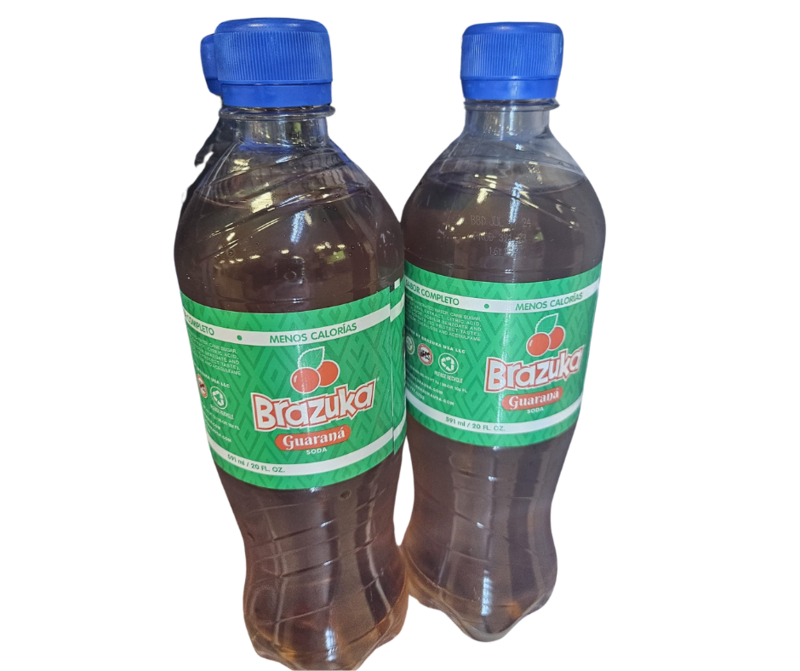 BRAZUKA GUARANA ZERO SODA 600 ML