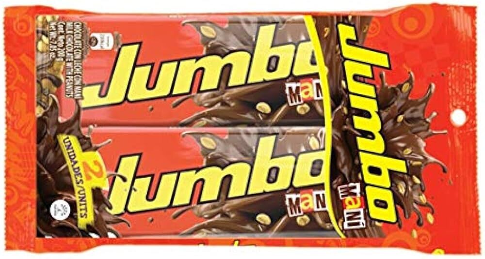 JUMBO MANI JET CHOCOLATINA 90 GR-3.52 OZ