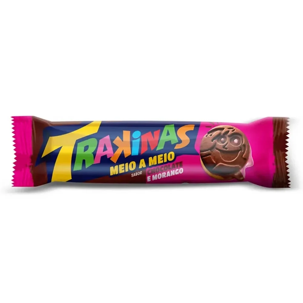 TRAKINAS BISC RECHEADO MEIO CHOC/MOR 126 GR