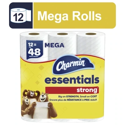 CHARMIN ESSENT TOILET PAPER STRONG 12 PACK