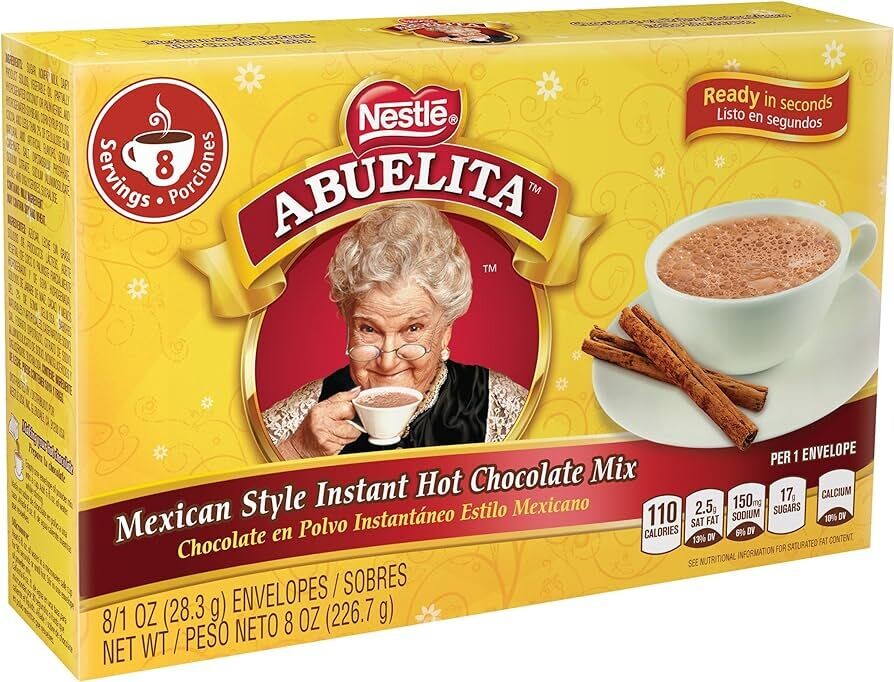 NESTLE ABUELITA CHOCOLATE MIX 8 PACK 1 OZ