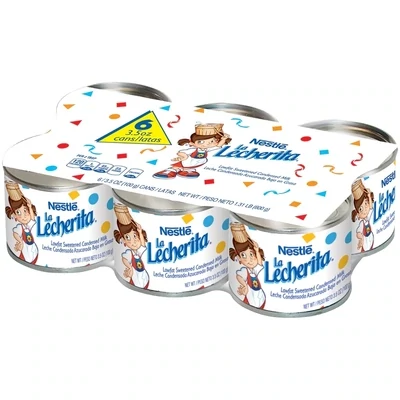 LA LECHERA MINI LECHERITA 6 CANS 600 GR