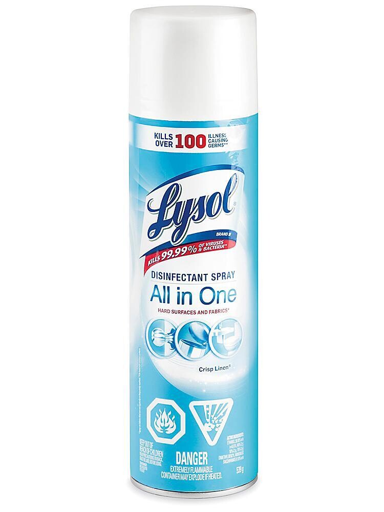 LYSOL ALL IN ONE CRISP LINEN SPRAY 539 G