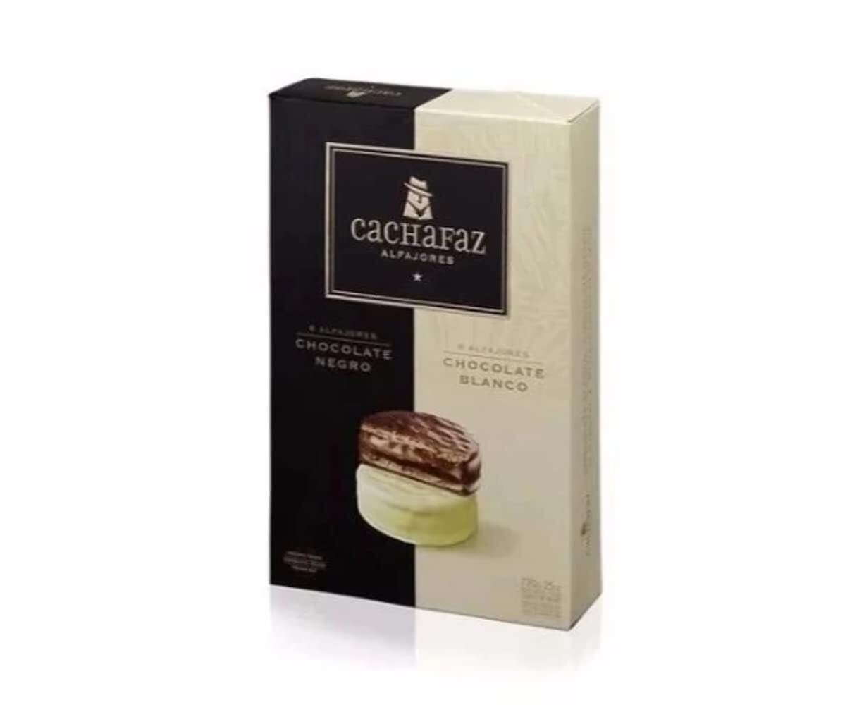 CACHAFAZ ALFAJOR CHOCOLATE MIXTO 2 OZ 12 PACK