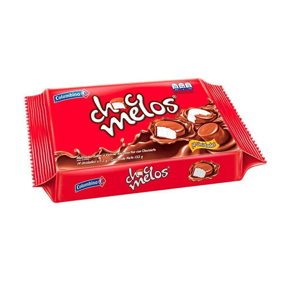 COLOMBINA CHOCMELOS BANDEJA 133 GR