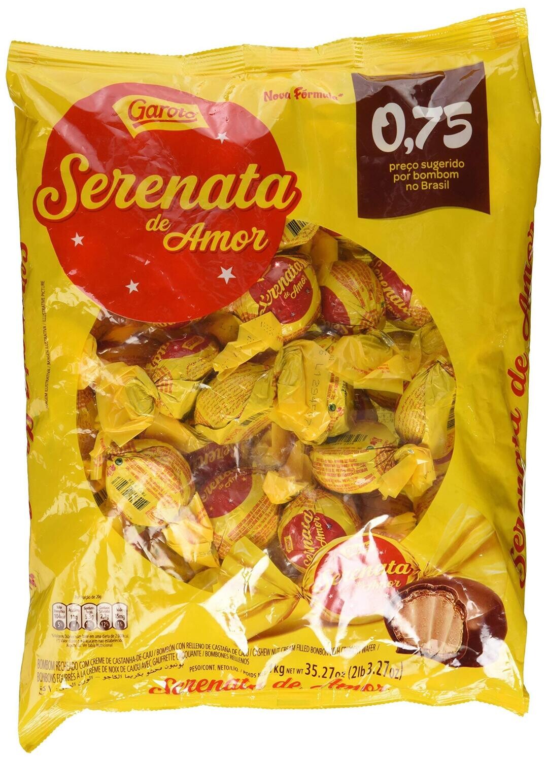 SERENATA DE AMOR BOMBOM 1 KG - 2 LB 3.27 OZ
