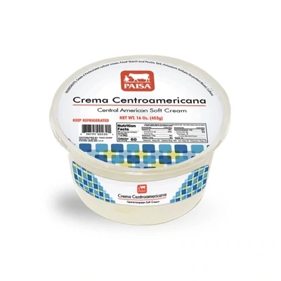 PAISA CREMA CENTROAMERICANA 16 OZ