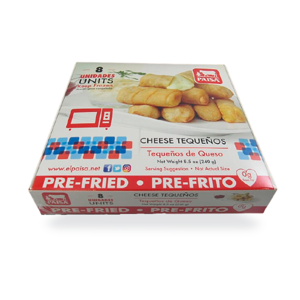 PAISA TEQUENOS PRE-COCIDO 8 PACK