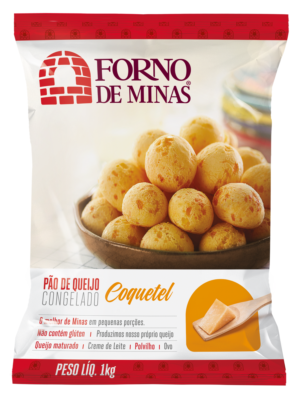 FORNO DE MINAS PAO DE QUEIJO 1 KG