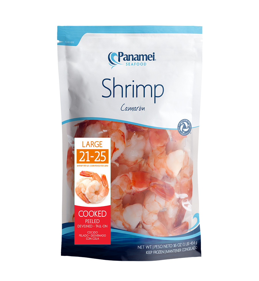 PANAMEI COOKED SHRIMP 21/25 1 LB