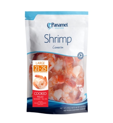 PANAMEI COOKED SHRIMP 21/25 1 LB