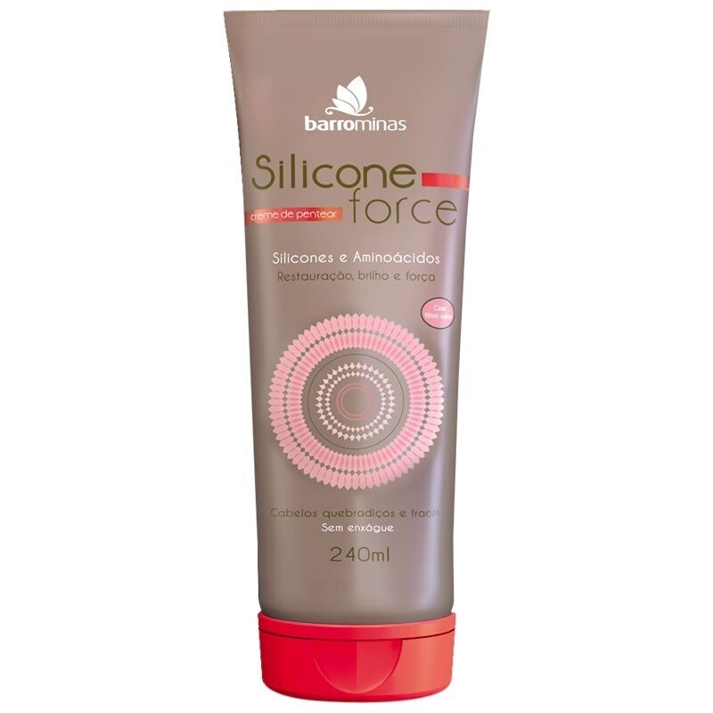 BARRO MINAS CREME HIDRAT SILICONE FORC 240 ML
