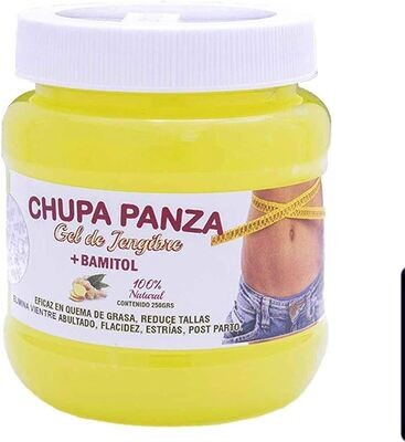 CHUPA PANZA GEL WITH GINGER 250 GR