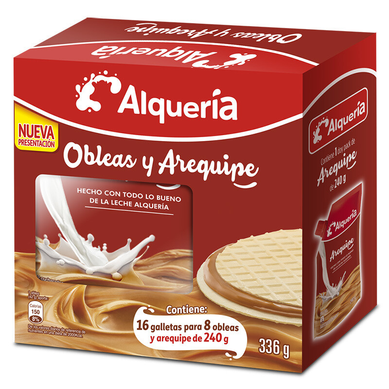ALQUERIA OBLEAS Y AREQUIPE 240 G - 24 PCK