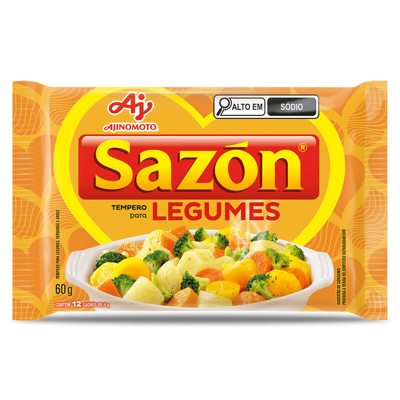 AJINOMOTO SAZON PARA LEGUMES 60 GR